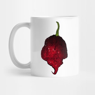 Habanero Chilli Pepper Sticker Spicy Hot Jalapeno Carolina Reaper Mug